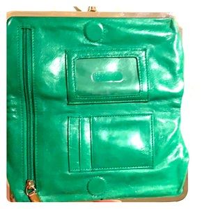 Leather clutch hobo brand